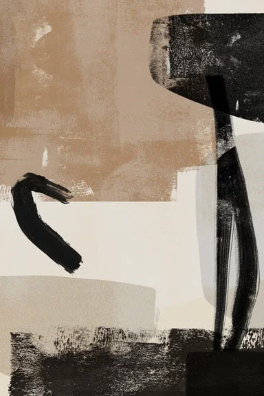 Artfilia Date between brown and black No. 3 Variante 1 13x18 cm