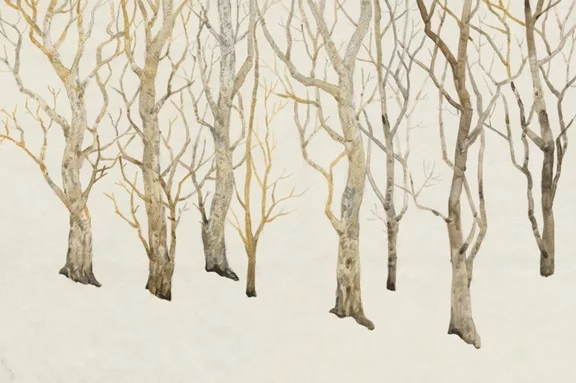 Artfilia Snowtrees No. 2 Variante 1 40x60 cm
