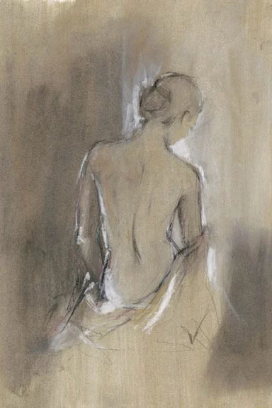 Artfilia Shy woman No. 2 Variante 1 40x60 cm