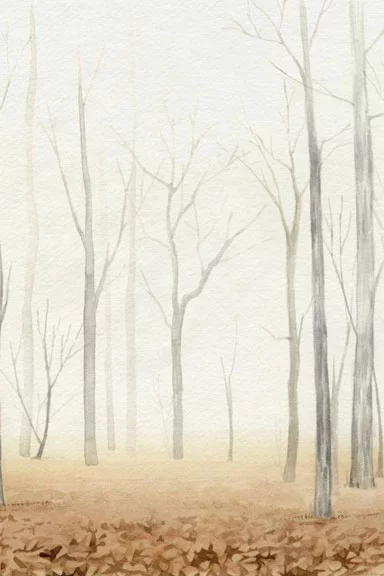 Artfilia Burnt Autumn No. 2 Variante 1 20x30 cm