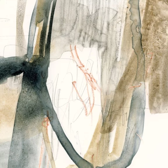 Artfilia Black mud No. 3 Variante 1 60x60 cm