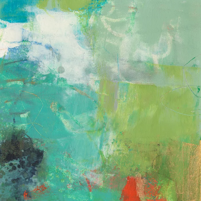 Artfilia Rainbow Scrape No. 3 Variante 1 40x40 cm