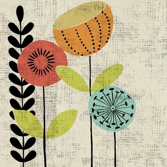 Artfilia Sweet Flowers Variante 1 60x60 cm