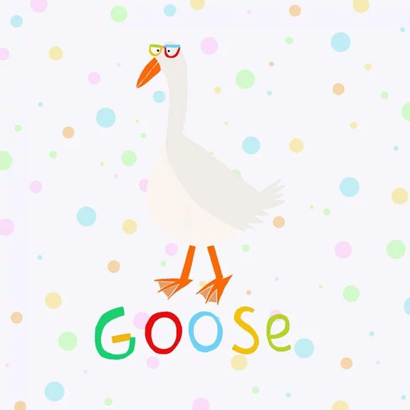 Artfilia Funky Goose Variante 1 40x40 cm