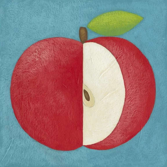 Artfilia Apple Friend Variante 1 60x60 cm