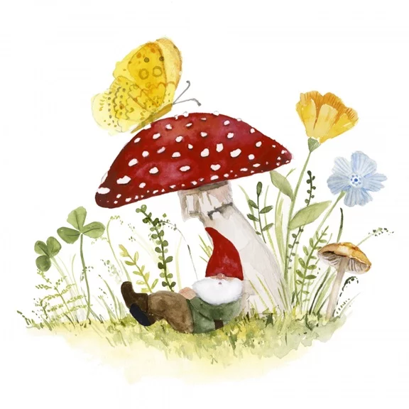 Artfilia Garden Gnomes No. 2 Variante 1 60x60 cm