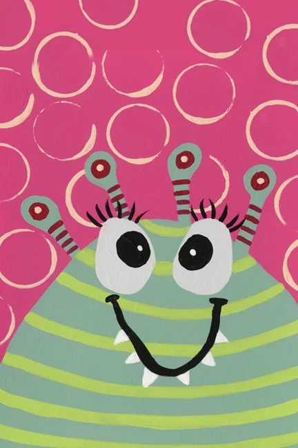 Artfilia Happy Monsters No. 8 Variante 1 20x30 cm