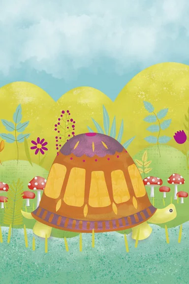 Artfilia Turtle Day No. 1 Variante 1 30x45 cm