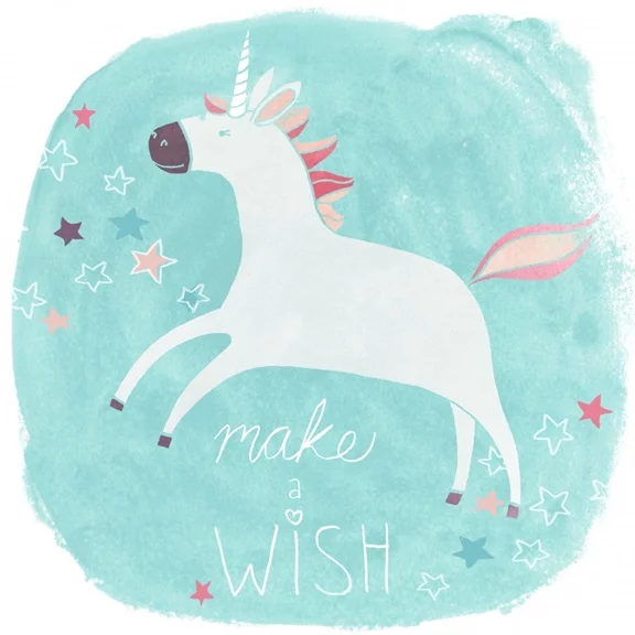 Artfilia Unicorn Wishes No. 2 Variante 1 40x40 cm