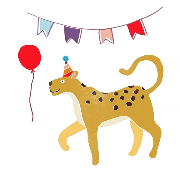 Artfilia Animal Party No. 7 Variante 1 60x60 cm