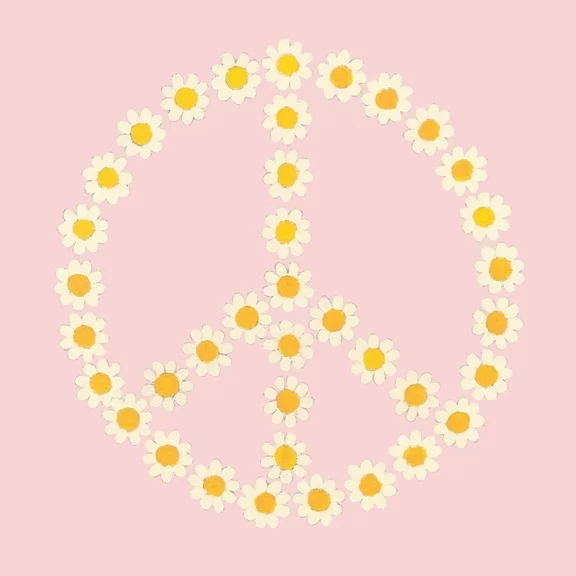 Artfilia Peace Signs No. 2 Variante 1 60x60 cm