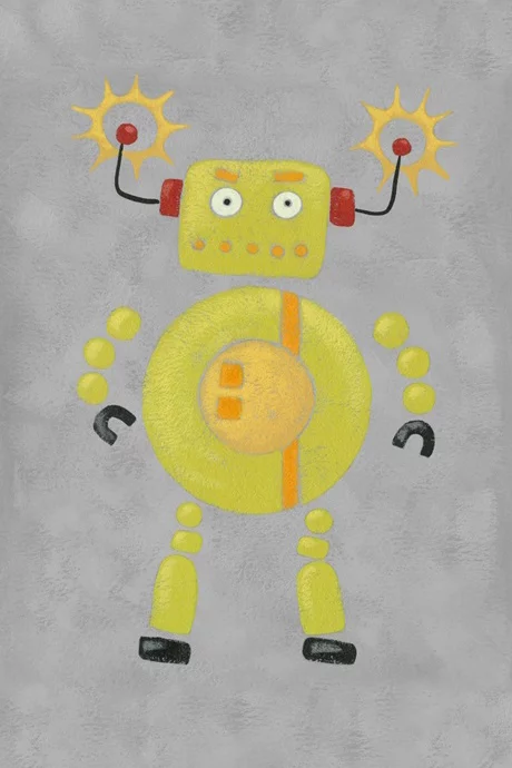 Artfilia Toy Robots No. 3 Variante 1 20x30 cm