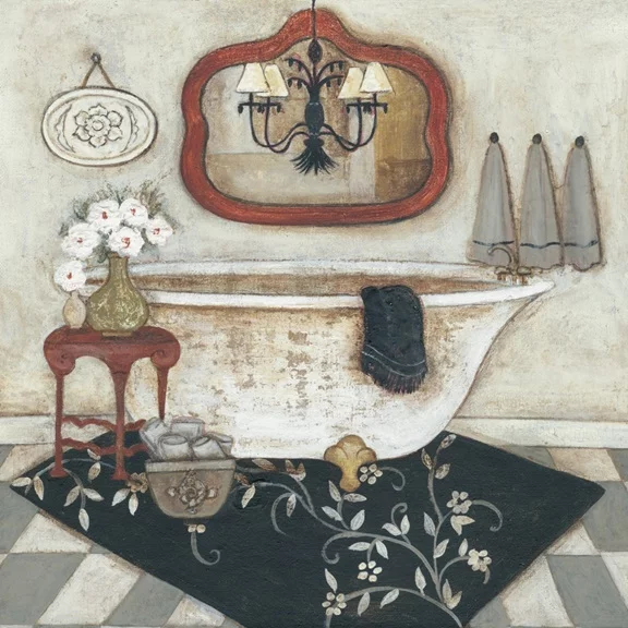 Artfilia Pretty Bathroom No. 1 Variante 1 60x60 cm