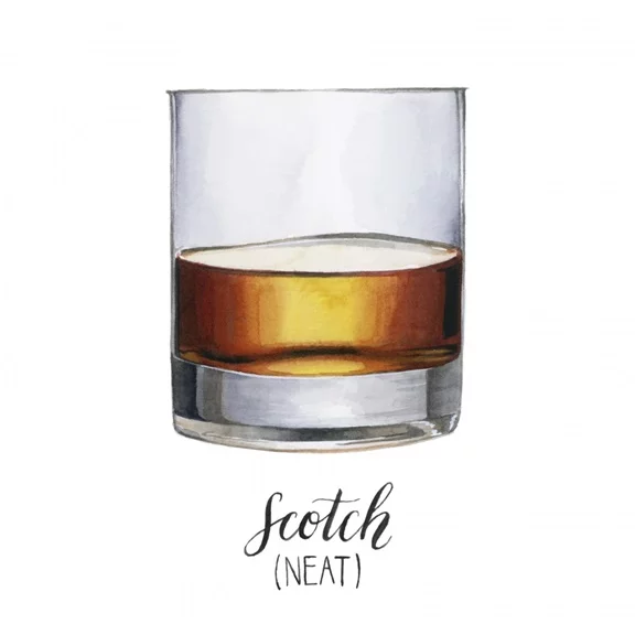 Artfilia Classic Drinks No. 1 Variante 1 40x40 cm