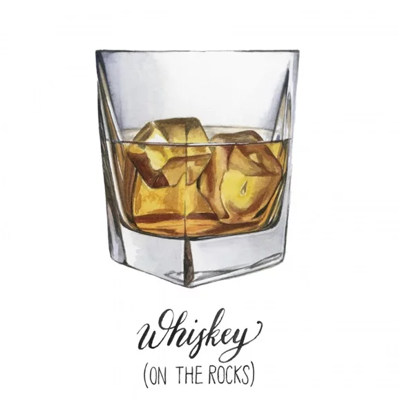 Artfilia Classic Drinks No. 6 Variante 1 60x60 cm