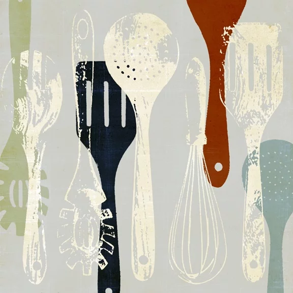 Artfilia Cooking Utensils No. 2 Variante 1 40x40 cm
