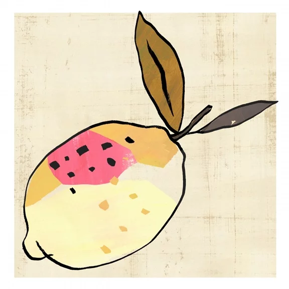 Artfilia Abstract Fruit No. 2 Variante 1 40x40 cm