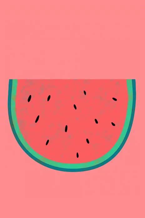 Artfilia Summer Selection No. 8: Melon Variante 1 30x45 cm