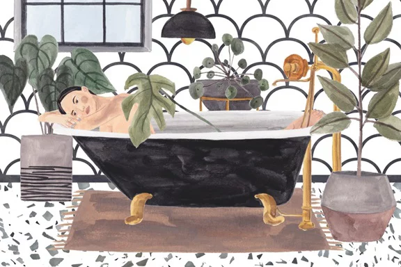 Artfilia Mermaid No. 3 Variante 1 60x90 cm