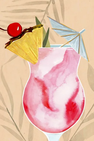 Artfilia Summer Cocktails No. 2 Variante 1 60x90 cm