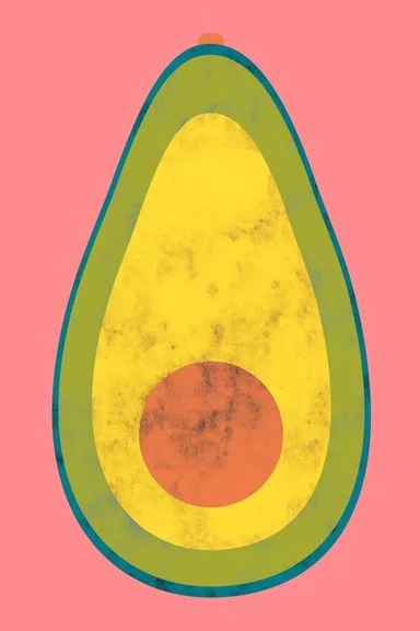 Artfilia Vegetable Fun No. 2 Variante 1 40x60 cm