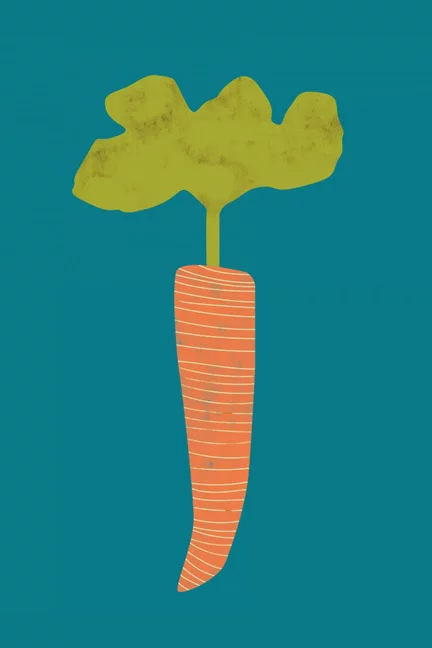 Artfilia Vegetable Fun No. 4 Variante 1 40x60 cm