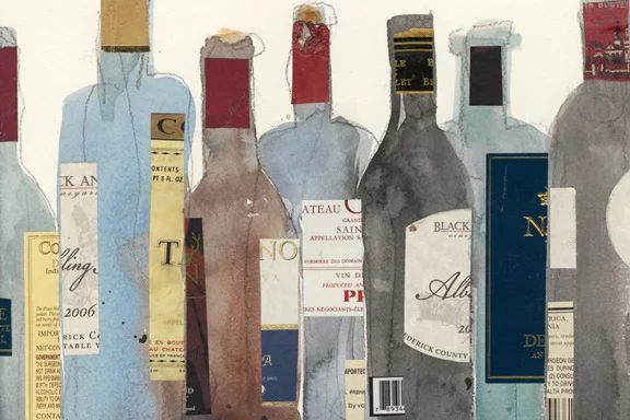 Artfilia Wine Collection No. 2 Variante 1 30x45 cm