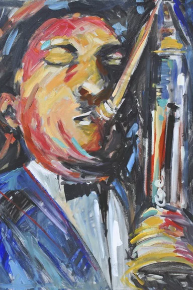 Artfilia The Jazz Band No. 3 Variante 1 40x60 cm