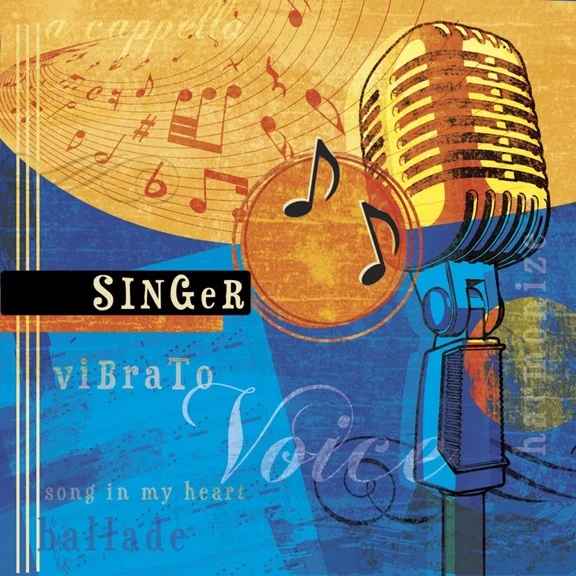 Artfilia Feel the Music No. 9 Variante 1 60x60 cm