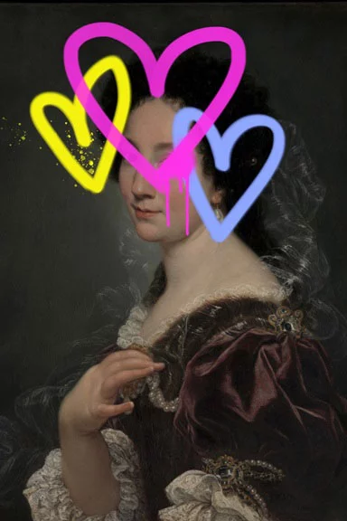 Artfilia Defaced No. 5 Variante 1 30x45 cm