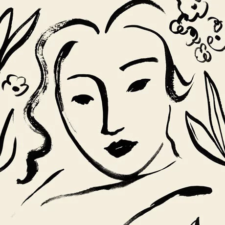 Artfilia The Muse No. 1 Variante 1 40x40 cm