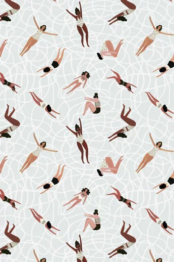 Artfilia Fun in the Pool No. 4 Variante 1 60x90 cm