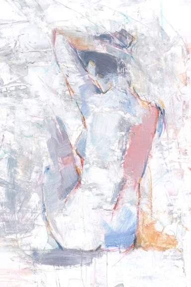 Artfilia Female in Pastel No. 2 Variante 1 60x90 cm