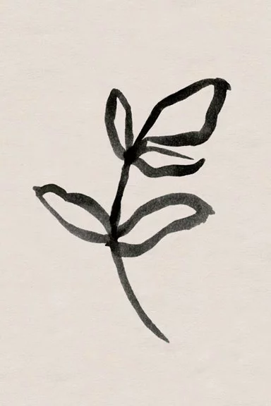 Artfilia Bohemian Leaf No. 2 Variante 1 20x30 cm