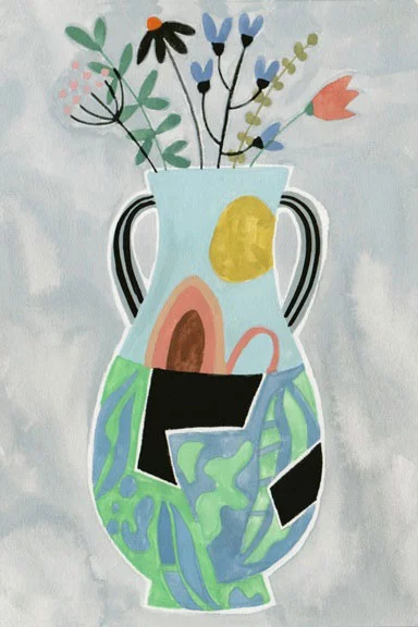 Artfilia Intriguing Vase No. 1 Variante 1 30x45 cm