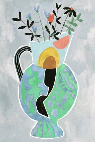 Artfilia Intriguing Vase No. 2 Variante 1 60x90 cm