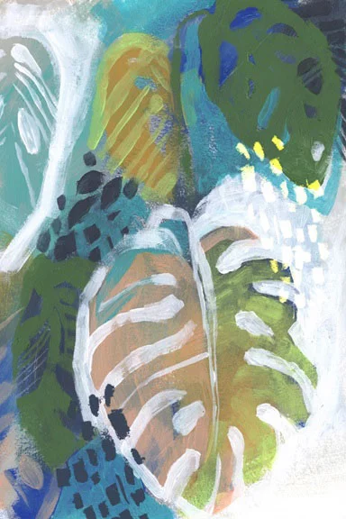 Artfilia Jungle Haze No. 1 Variante 1 40x60 cm