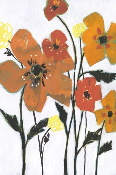 Artfilia Fiery Variante 1 40x60 cm