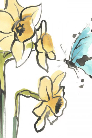 Artfilia Sparkling Garden No. 1 Variante 1 40x60 cm