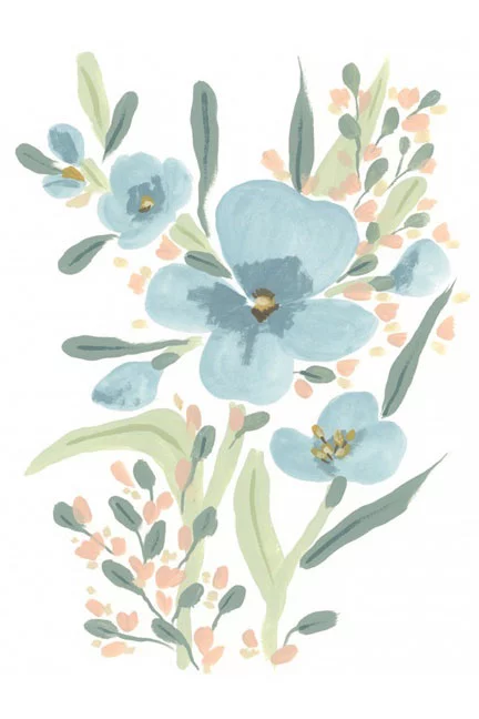 Artfilia Lovely Posey No. 1 Variante 1 30x45 cm