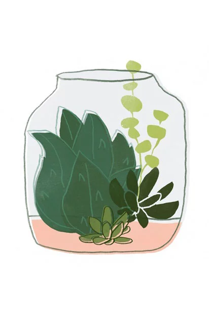 Artfilia Terrarium No. 7 Variante 1 20x30 cm