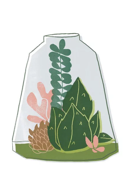 Artfilia Terrarium No. 8 Variante 1 40x60 cm