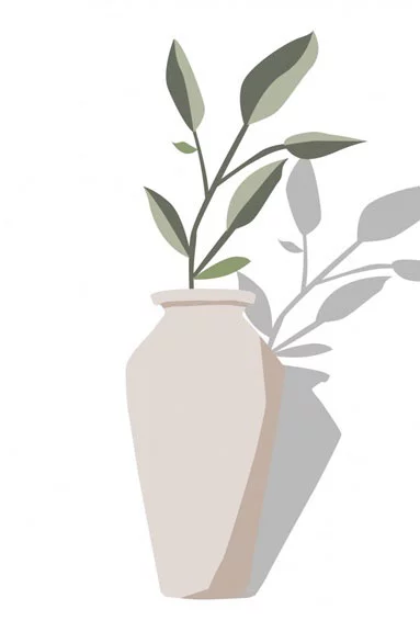 Artfilia Shadow Elements No. 2 Variante 1 60x90 cm