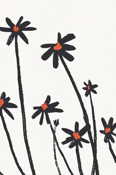 Artfilia Scratch Gardens No. 2 Variante 1 40x60 cm