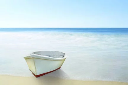 Artfilia Beachscape Boat No. 2 Variante 1 40x60 cm