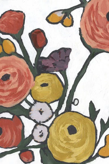 Artfilia Flowers Reaching Up No. 2 Variante 1 20x30 cm