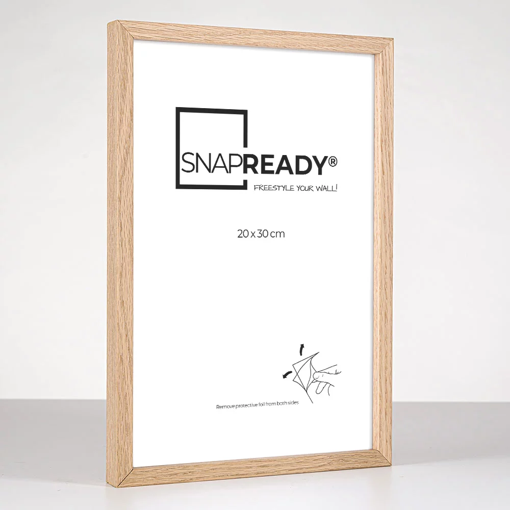 Artfilia SnapReady Bilderrahmen mit Magnetpad 40x60 cm Eiche