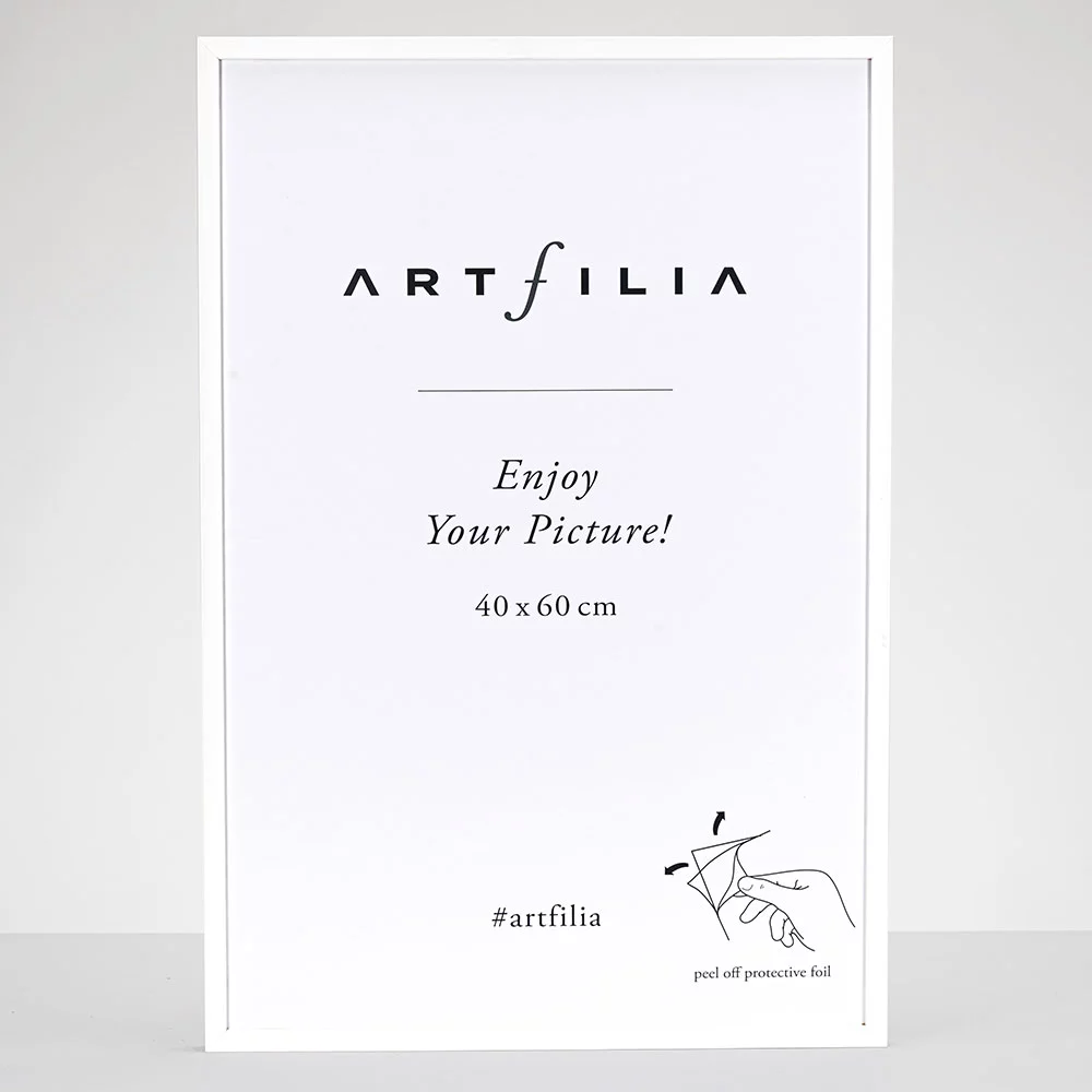 Artfilia Bilderrahmen aus Holz - Weiß 40x60 cm