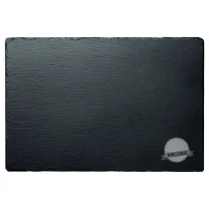 Schiefertafel mit Logo 20x30 cm 20x30 cm | schwarz