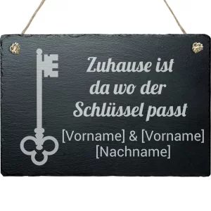 Türschild selbst gestalten 20x30 cm 20x30 cm | schwarz